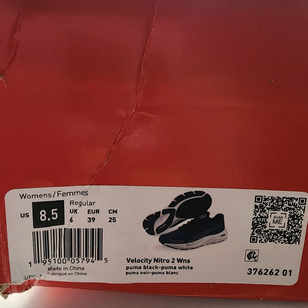 Puma womens size